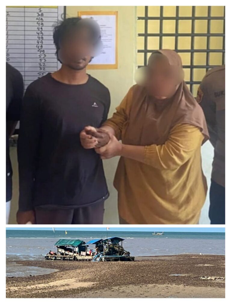 Polres Bangka Barat Ungkap Tambang Ilegal di Teluk Inggris, Dua Pemilik Ponton Jadi Tersangka