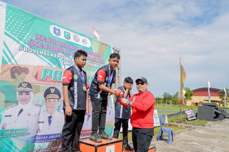 Pangkalpinang Juara Umum Kejurda Pelajar Bangka Belitung 2025