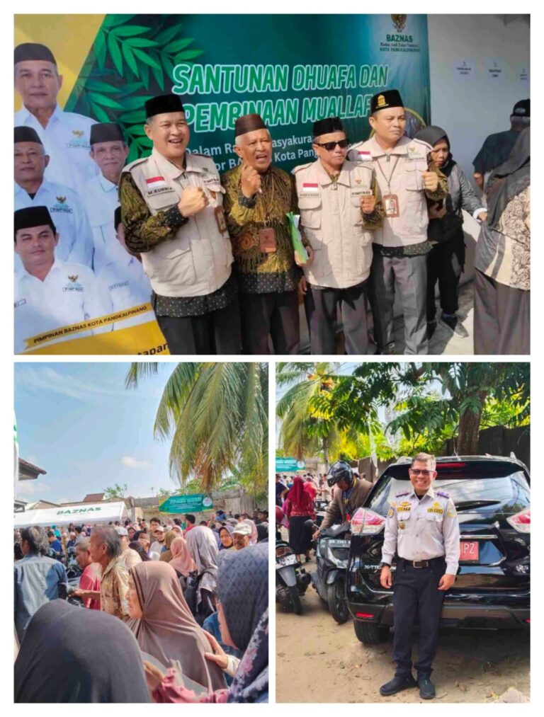 Baznas Pangkalpinang Santuni 486 Dhuafa dan Mualaf, Total Rp211 Juta Disalurkan