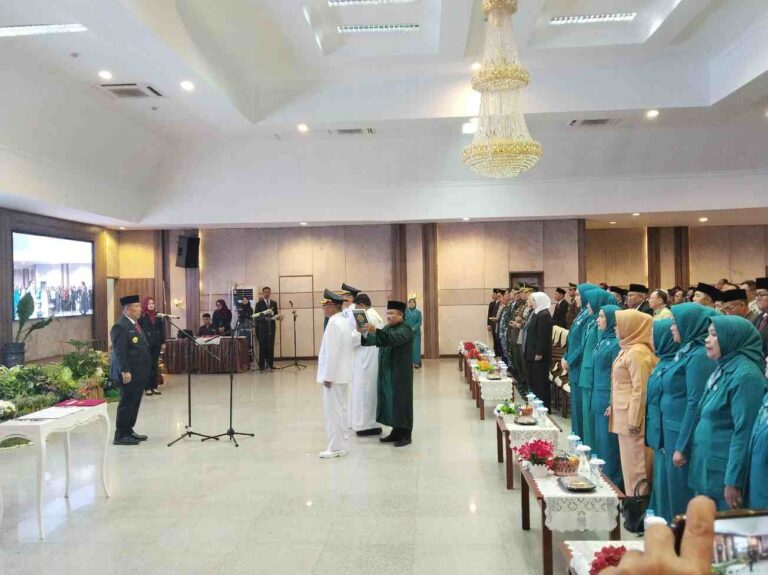 Sinergi Bangun Daerah, Pj Wali Kota Pangkalpinang Hadiri Pelantikan Bupati Bangka Barat