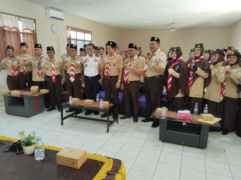 Ahmad Subekti Hadiri Muslub Pramuka Pangkalpinang, Bahas Pengganti Ketua Kwarcab