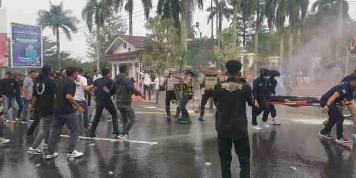 Polresta Pangkalpinang Gelar Simulasi Pengamanan Jelang Pilkada Ulang 2025