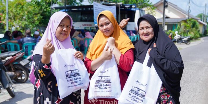 PT Timah Hadirkan Pelayanan Mobil Sehat Gratis