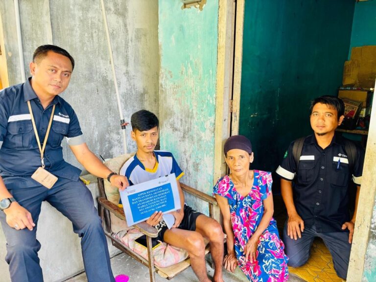 Shahuri Ucapkan Terimakasih Ke PT Timah Telah Meringankan Biaya Pengobatannya 