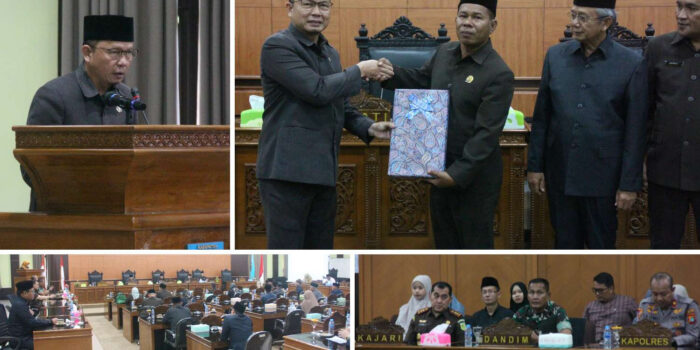 Bangka Tengah Kembali Raih WTP, Bupati Serahkan Laporan Pertanggungjawaban APBD 2024