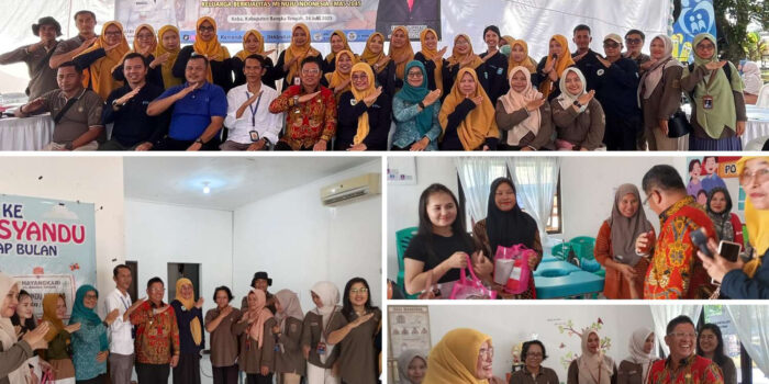 Wakil Bupati Bateng, Serahkan 150 Akseptor Program KB,di Tiga Kecamatan