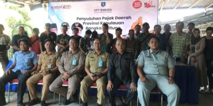 Samsat Sungailiat, DPRD Babel dan Jasa Raharja Sosialisasikan Pajak Daerah di Belinyu