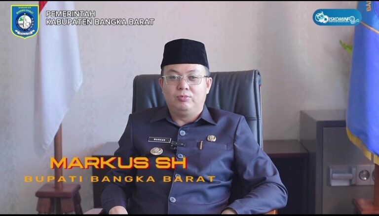 Bupati Bangka Barat Ucapkan Selamat HUT ke-79 Bhayangkara, Ajak Jaga Sinergi