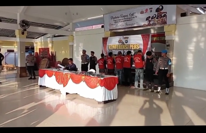 Lima Tersangka Pengeroyokan Wartawan di Beltim Terancam Penjara 5,5 Tahun