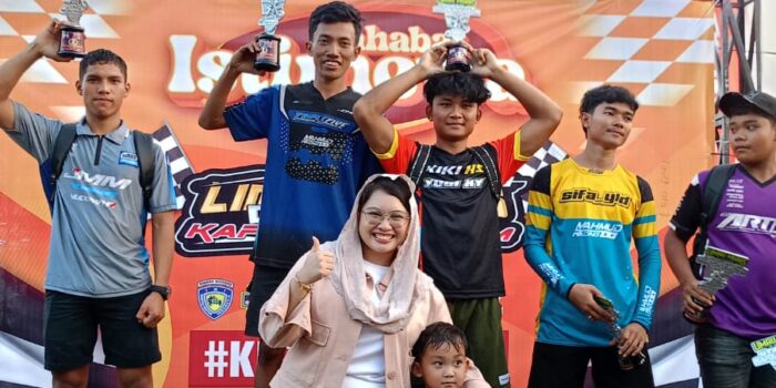 Grasstrack Kapolres Beltim Cup Meriah, Aldo Bilkis Raih Juara Umum, Dinda Rembulan Dukung Sportivitas Anak Muda