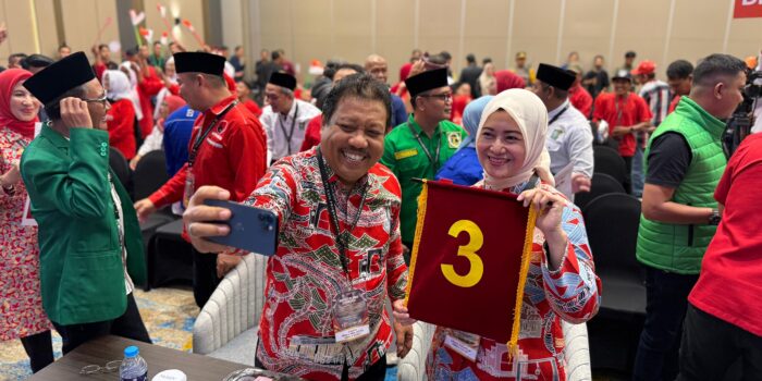 Prof Udin–Cece Dessy Resmi Kantongi Nomor Urut 3 di Pilkada Ulang Pangkalpinang 2025