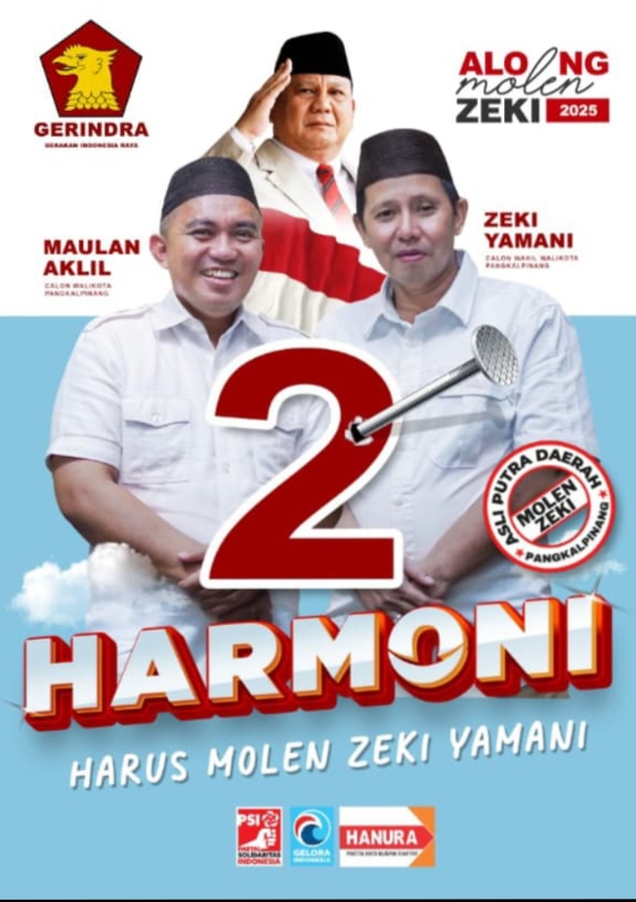Molen–Zaki Kantongi Nomor 2, Simbol Harmoni dan Kepemimpinan Dua Periode