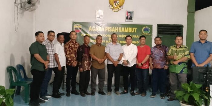 Pisah Sambut Danramil 16 Pulau Rakyat Berlangsung Khidmat dan Penuh Keakraban