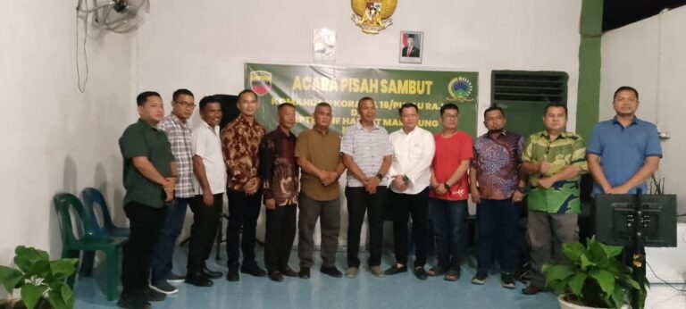 Pisah Sambut Danramil 16 Pulau Rakyat Berlangsung Khidmat dan Penuh Keakraban