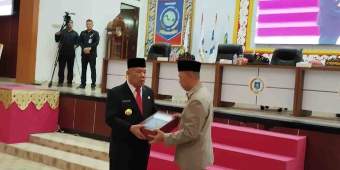 DPRD Babel Sampaikan Rekomendasi atas Temuan BPK RI dalam Rapat Paripurna
