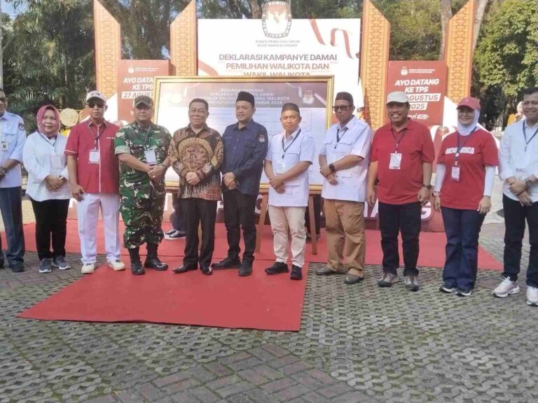 Ikrar Damai Pilkada Ulang 2025, Paslon dan Pendukung Janji Wujudkan Pemilu Bersih dan Bermartabat