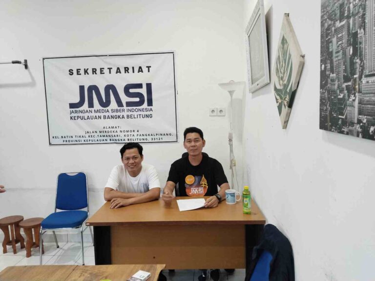 JMSI Babel Rencanakan Gelar UKW untuk Anggota pada 22 -23 September 2025