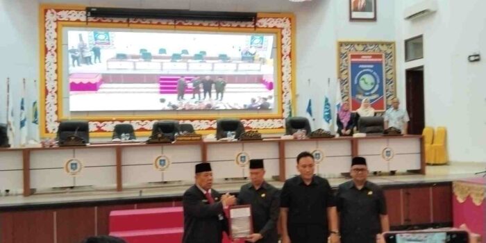 DPRD Babel Gelar Paripurna Penyampaian Ranperda Perubahan APBD 2025