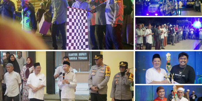 Sambut Idulfitri 1446 H, Pemkab Bateng Gelar Takbir Keliling