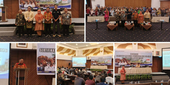 DPKP Bangka Tengah Bekali Pengetahuan Soal ISPO Ke Pemilik Kabun Sawit
