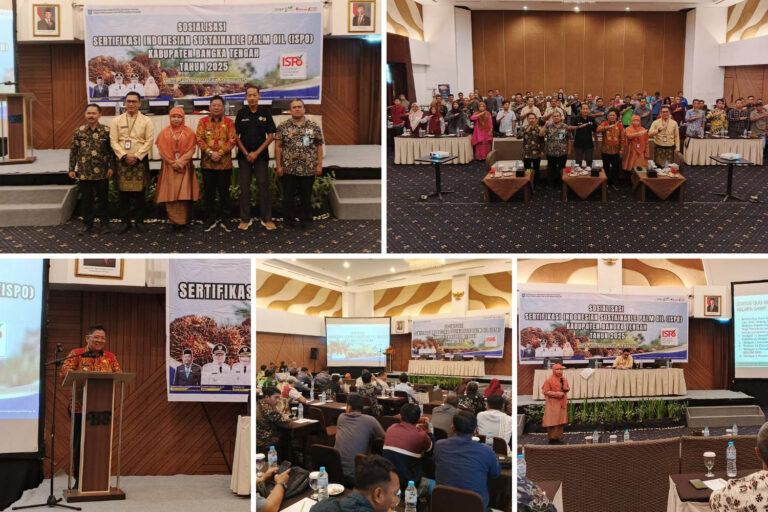 DPKP Bangka Tengah Bekali Pengetahuan Soal ISPO Ke Pemilik Kabun Sawit