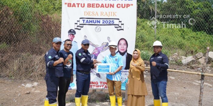 Turnamen Voli Batu Bedaun Cup, Dapat Dukungan Langsung dari PT Timah 
