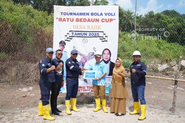 Turnamen Voli Batu Bedaun Cup, Dapat Dukungan Langsung dari PT Timah