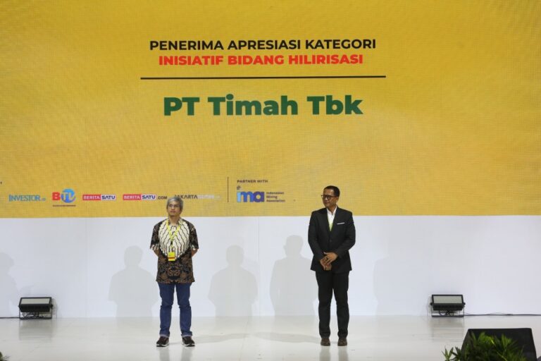 PT Timah Boyong Penghargaan Ajang EMF 2025 Katagori Inisiatif Hilirisasi