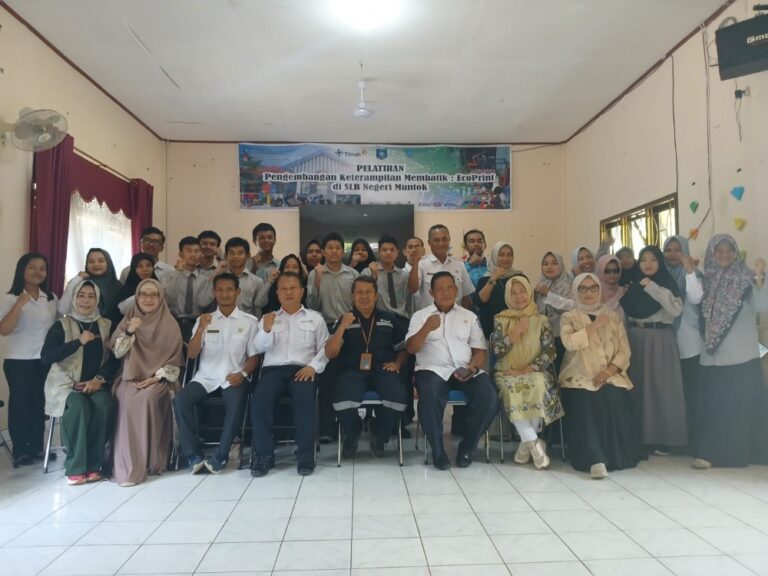 Melalui CSR , PT Timah Gandeng SLB Negeri Muntok
