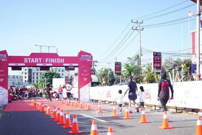 HUT ke -49 PT Timah Tbk Gelar TINS Half Marathon 2025 Menyisakan Cerita Bagi Para Pelari