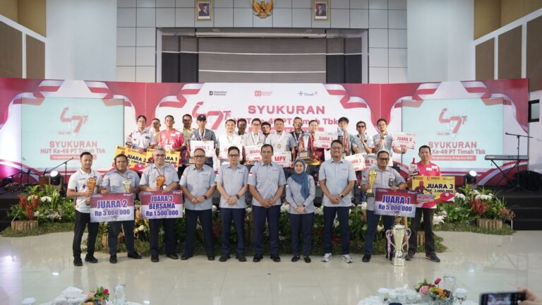 PT Timah 49 Tahun: Untuk Merah Putih dan Pembangunan Nasional