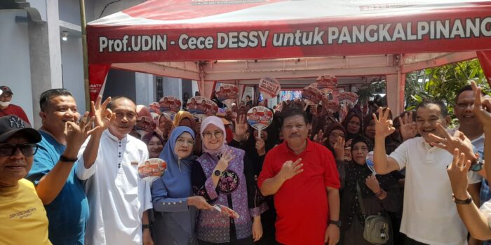 Kampanye Dialogis,Udin-Dessy Janji Benahi BPJS dan Pemberdayaan Janda