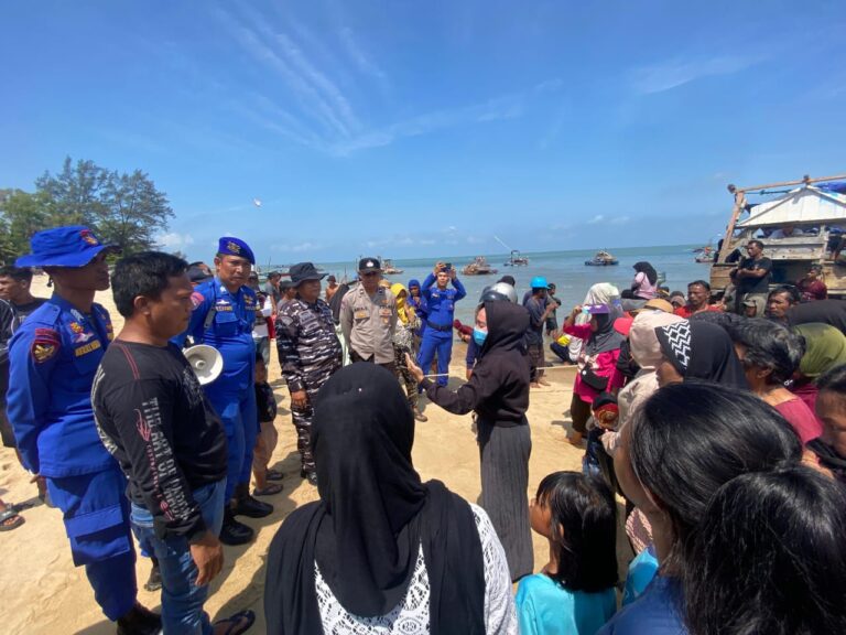 Polres Bangka Barat Berikan Himbauan Tambang “User”dilarang Beraktivitas di Laut Tembolok