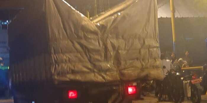 Belasan Truk Diduga Muat Pasir Timah Ilegal Berangkat dari Belitung ke Bangka Selatan