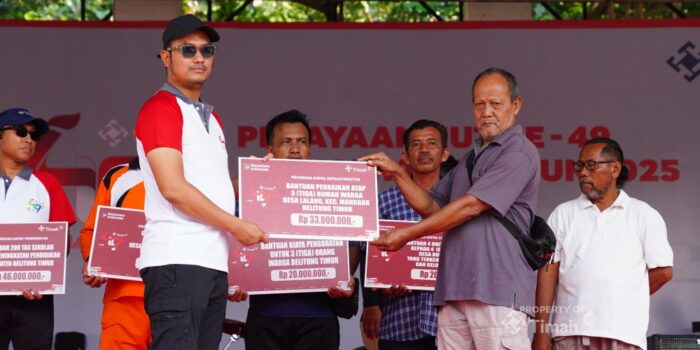 PT Timah Bedah Rumah Warga Lansia di Belitung Timur, Wujudkan Impian Lama