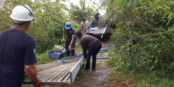 PT Timah dan Tim Gabungan Tertibkan Tambang Ilegal di DAS Cerucuk Belitung