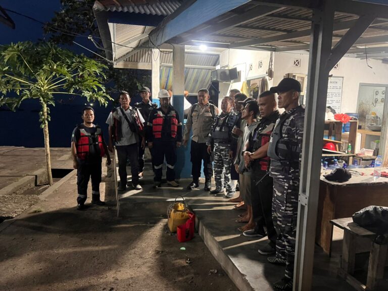 PT Timah dan Tim Gabungan Tertibkan Tambang Ilegal di Perairan Cupat Bangka Barat