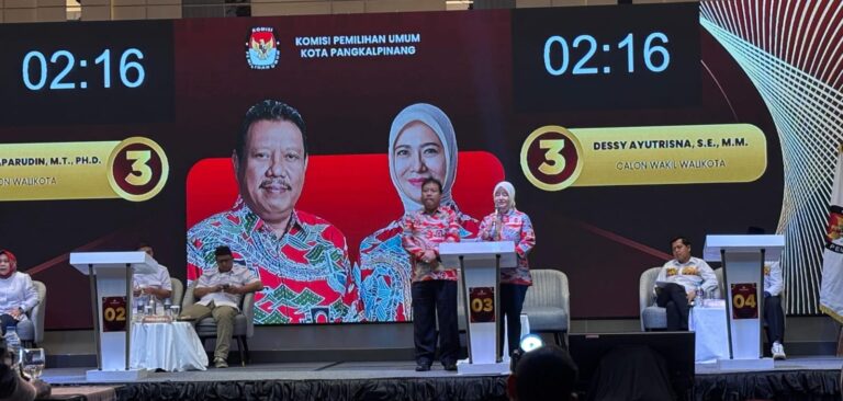 Debat Pilkada Ulang Pangkalpinang 2025: Udin–Dessy Tekankan Visi Emosional dan Komitmen Pelayanan