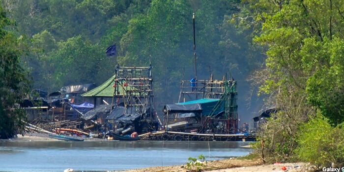 Ratusan Aktivitas TI Tower Ilegal Melenggang Bebas di Muara Nelayan 1 Sungailiat