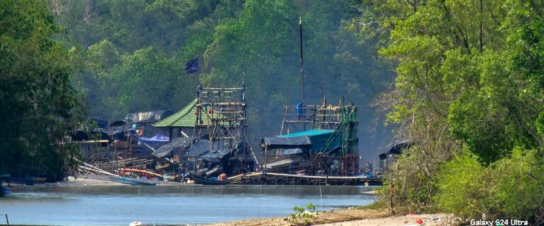Ratusan Aktivitas TI Tower Ilegal Melenggang Bebas di Muara Nelayan 1 Sungailiat