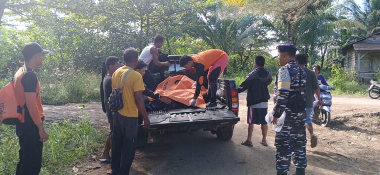 Tim Gabungan Polres Bangka Barat Berhasil Temukan Korban Hilang di Perairan Penganak