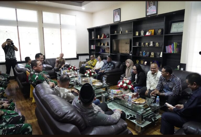 DPRD Babel Sambut Hangat Kunjungan Pangdam II/Sriwijaya