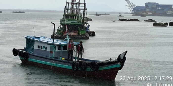 PT Timah Tbk dan Polres Bangka Barat Tertibkan Tambang Ilegal di IUP, 8 PIP Tower Diamankan