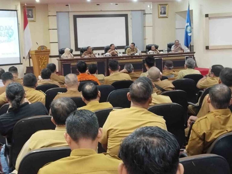 Pj Wali Kota Pangkalpinang Teken Pakta Integritas, Tegaskan ASN Harus Netral di Pilkada Ulang
