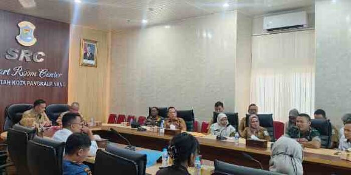 Sekda Pangkalpinang Gelar Rapat Antisipasi Kenaikan Harga Beras Premium dan Medium