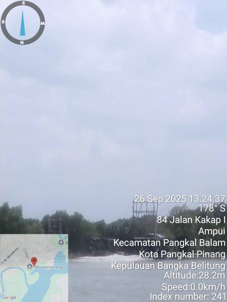 Diduga Kangkangi Perda, Tambang Ilegal di Sungai Ampui Pangkalpinang Tak Tersentuh APH
