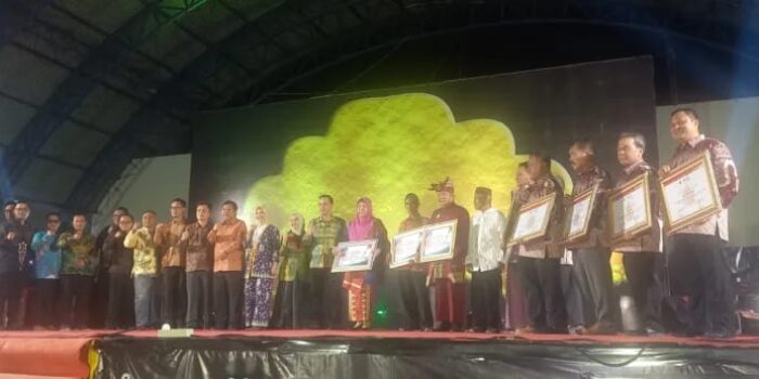 Walikota Terpilih Saparudin Hadiri Malam Puncak HUT Pangkalpinang ke-268