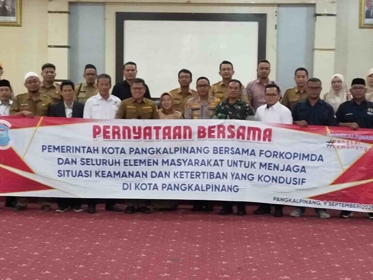 Kapolres Max Mariners Paparkan Situasi Nasional dan Jaga Bersama Kondusifitas Kota Pangkalpinang