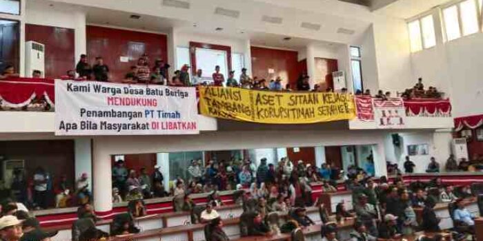 Warga Batu Beriga Sampaikan Aspirasi Dukung Penambangan Laut Miliki Legalitas