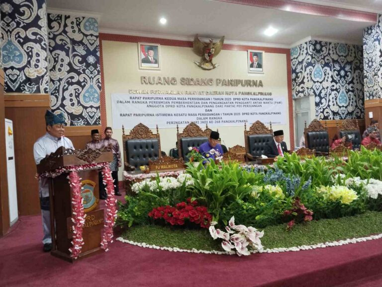 Sejarah dan Tantangan Baru Pangkalpinang, Pesan Pj Walikota Unu di Hari Jadi ke-268